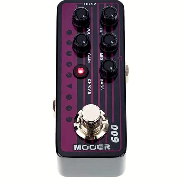 Et Avis de la pédale Mooer Micro PreAMP 009 Blacknight