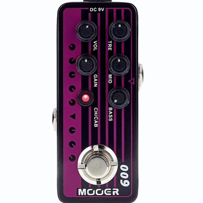 Et Avis de la pédale Mooer Micro PreAMP 009 Blacknight