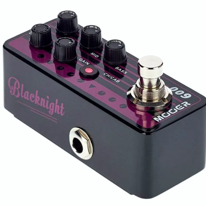 Et Avis de la pédale Mooer Micro PreAMP 009 Blacknight