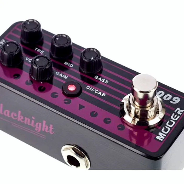 Et Avis de la pédale Mooer Micro PreAMP 009 Blacknight