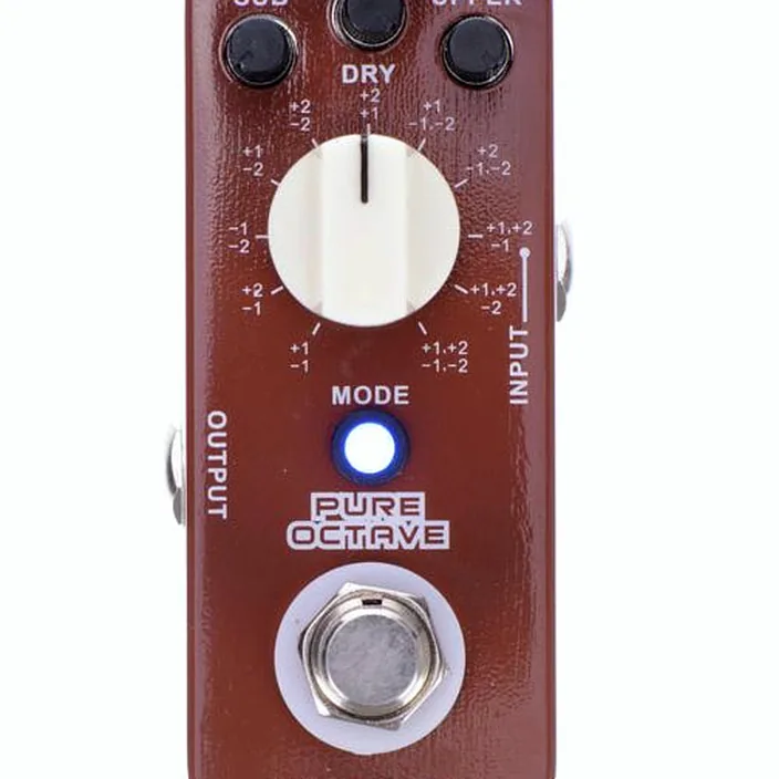 La pédale Mooer Pure Octave / Avis, Test