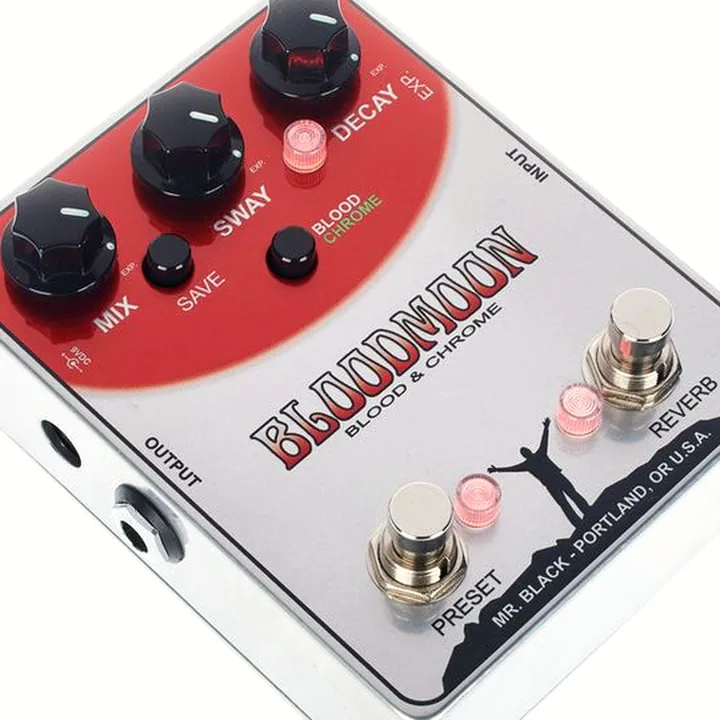 Pédale Mr. Black Pedals Bloodmoon Blood & Chrome Comparatif, Avis et Test