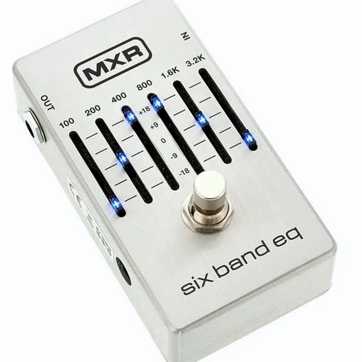 La pédale MXR 6 Band Equalizer Silver / Test & Avis
