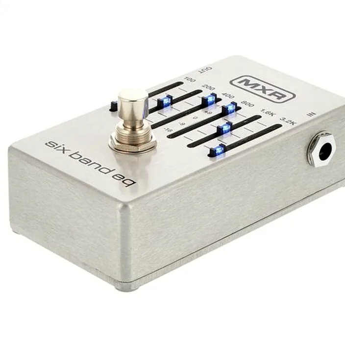 La pédale MXR 6 Band Equalizer Silver / Test & Avis
