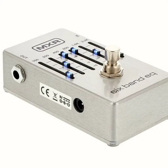 La pédale MXR 6 Band Equalizer Silver / Test & Avis