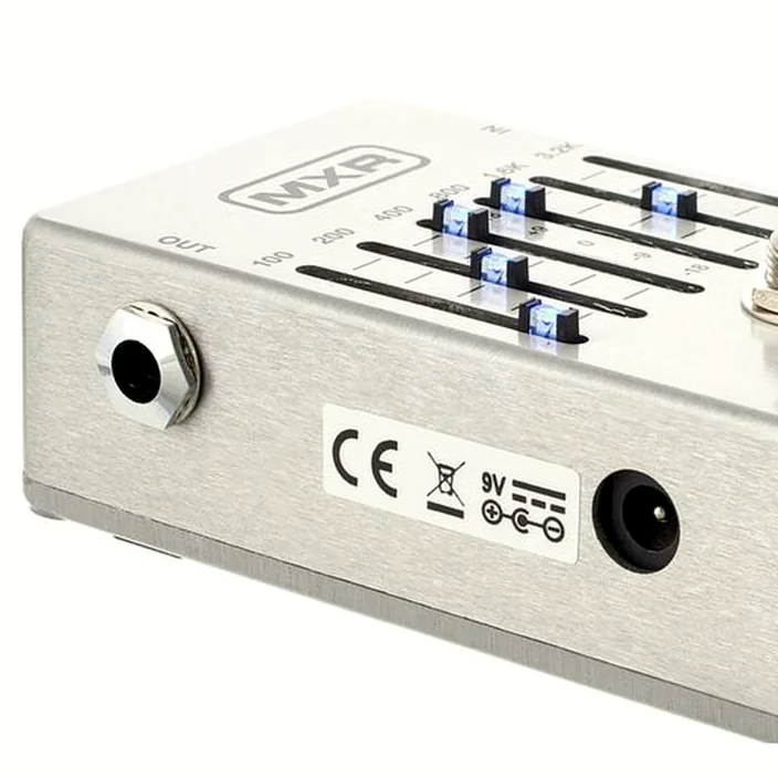 La pédale MXR 6 Band Equalizer Silver / Test & Avis