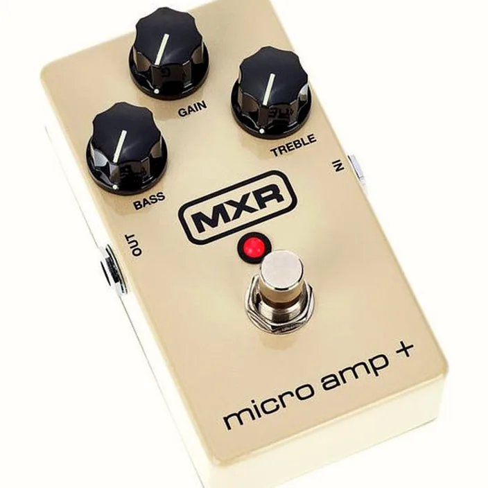 Et Test de la pédale MXR M 233 Micro Amp Plus
