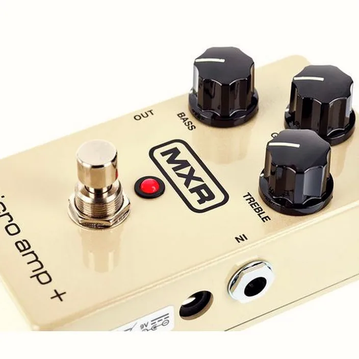 Et Test de la pédale MXR M 233 Micro Amp Plus