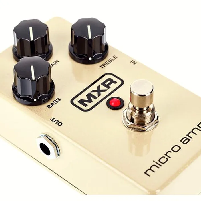 Et Test de la pédale MXR M 233 Micro Amp Plus