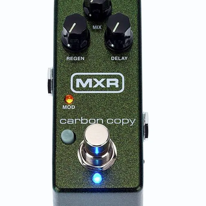 Et Test Pédale MXR M299 Copy Mini Analog Delay