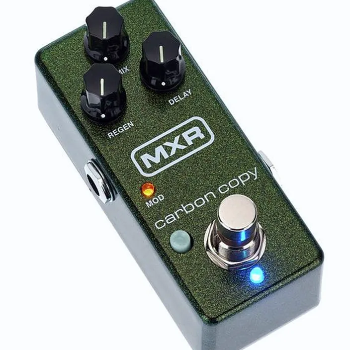 Et Test Pédale MXR M299 Copy Mini Analog Delay