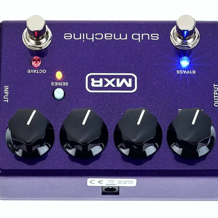 Et Test de la pédale MXR Sub Machine Octave Fuzz