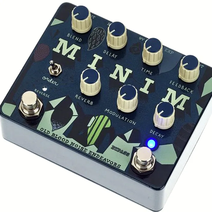 Pédale Old Blood Noise Endeavors Minim Reverb Delay & Reverse