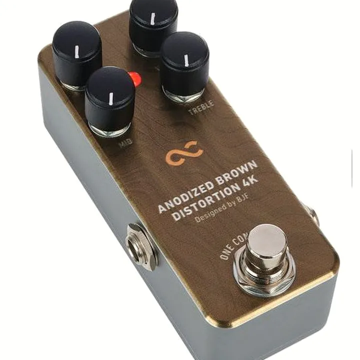 Pédale One Control Anodized Brown Distortion 4K / Avis et Test