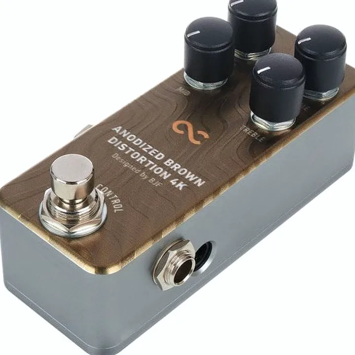 Pédale One Control Anodized Brown Distortion 4K / Avis et Test