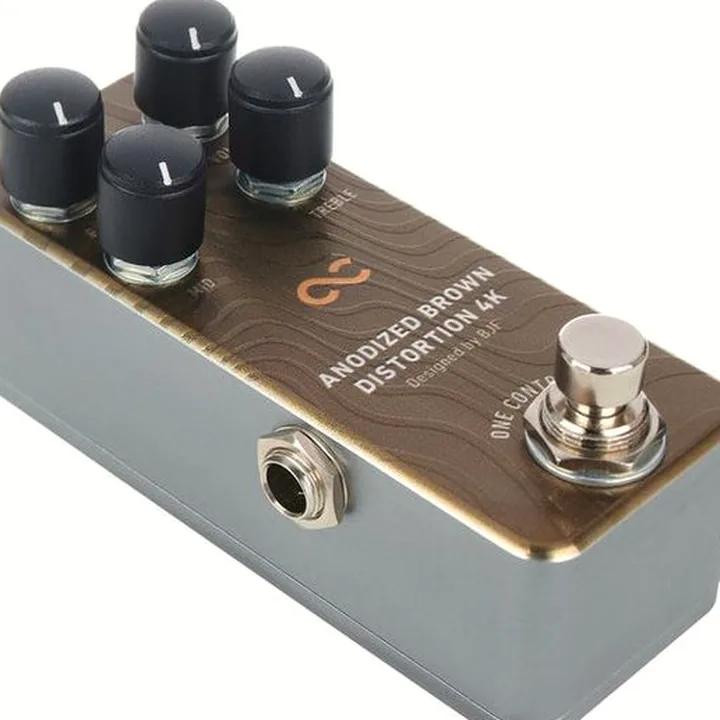 Pédale One Control Anodized Brown Distortion 4K / Avis et Test