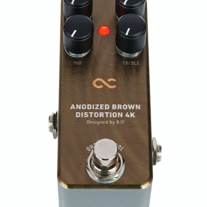 Pédale One Control Anodized Brown Distortion 4K / Avis et Test