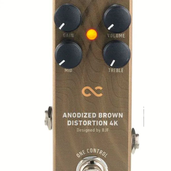 Pédale One Control Anodized Brown Distortion 4K / Avis et Test