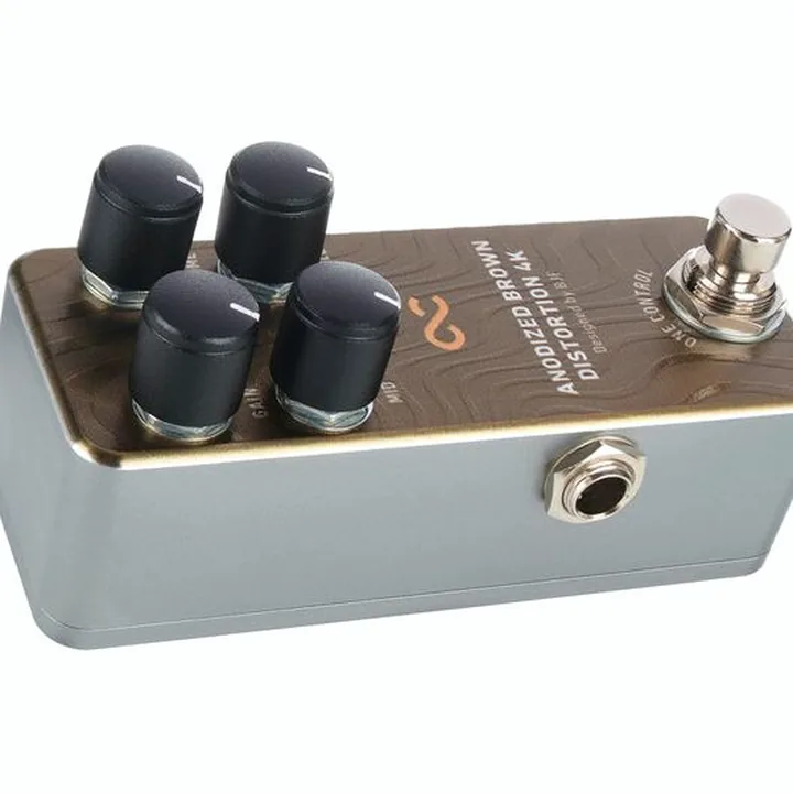 Pédale One Control Anodized Brown Distortion 4K / Avis et Test