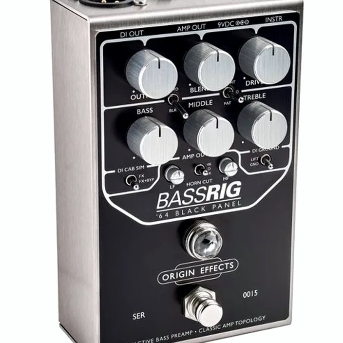 La pédale Origin Effects Bassrig ’64 Black Panel / Avis et Test