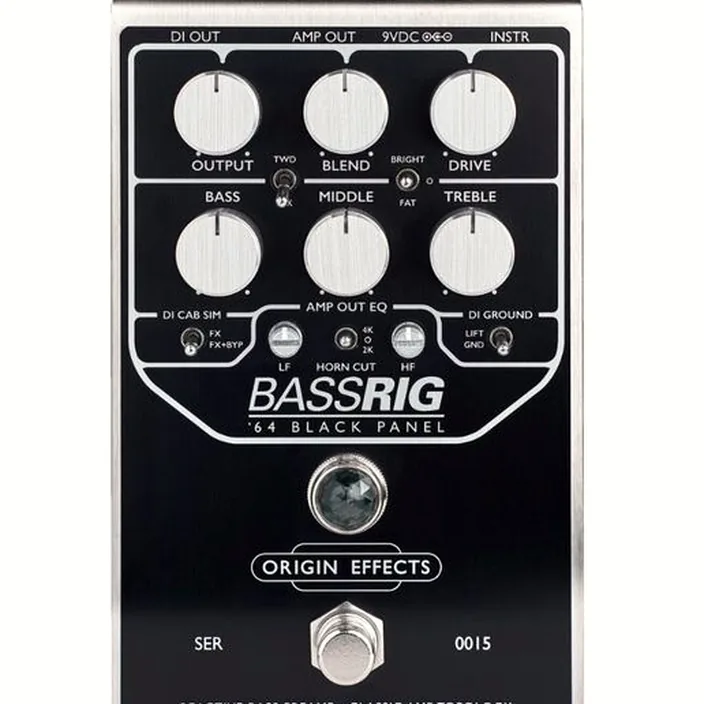 La pédale Origin Effects Bassrig ’64 Black Panel / Avis et Test