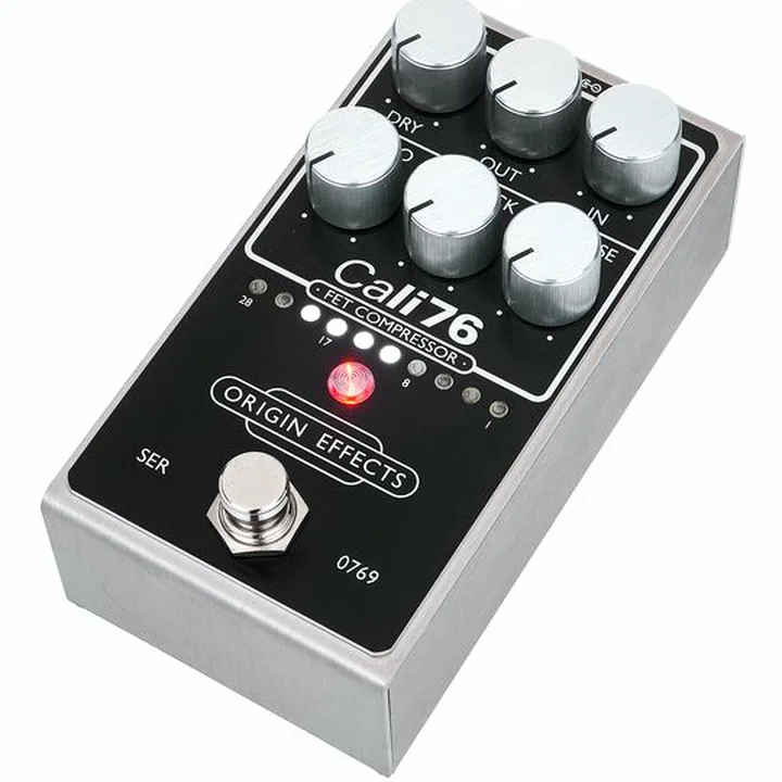 Pédale Origin Effects Cali76 V2 FET Compressor BK