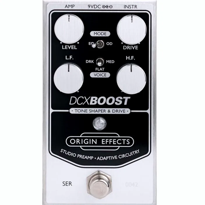 Et Test de la pédale Origin Effects DCX Boost Overdrive