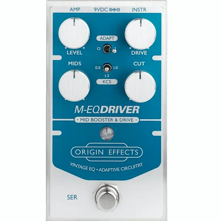 Pédale Origin Effects M-EQ Driver Mid Boost/Overdr. , Test, Comparatif & Avis