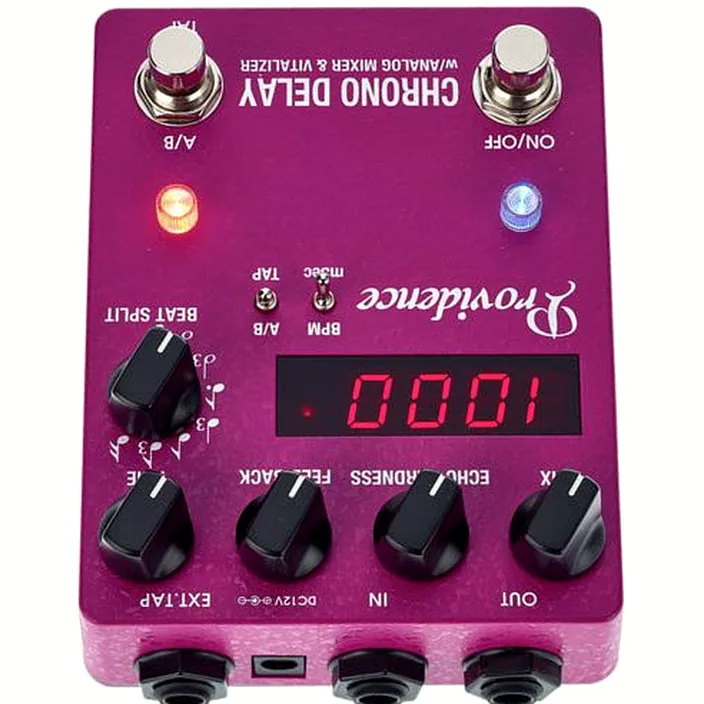 La pédale Providence DLY-4 Chrono Delay , Avis, Test & Comparatif