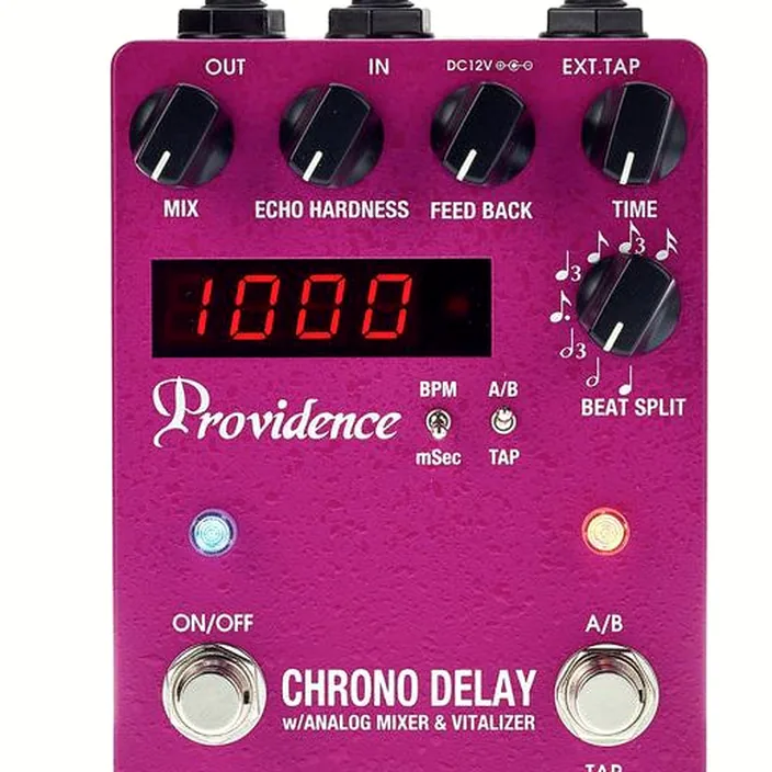 La pédale Providence DLY-4 Chrono Delay , Avis, Test & Comparatif