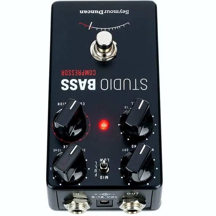 Et Test de la pédale Seymour Duncan Studio Bass Compressor