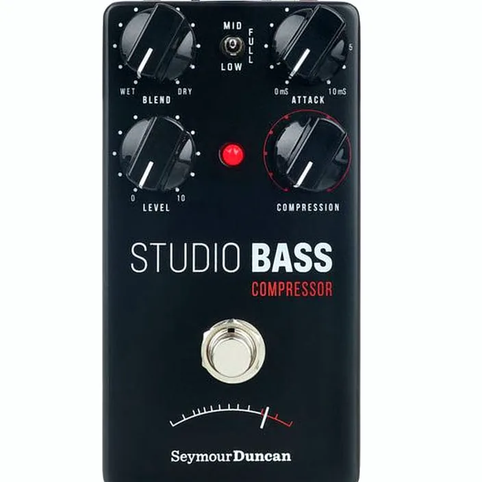 Et Test de la pédale Seymour Duncan Studio Bass Compressor