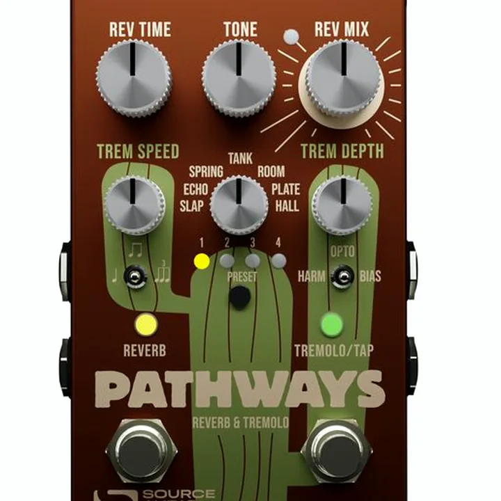 Pédale Source Audio Pathways Reverb & Tremolo