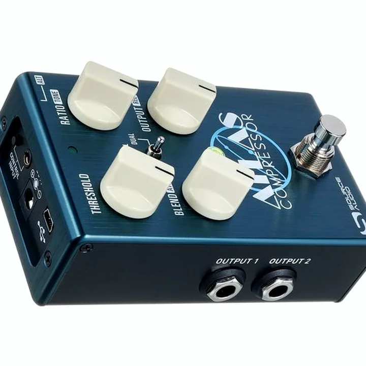 Pédale Source Audio SA 252 Atlas Compressor / Avis, Comparatif et Test