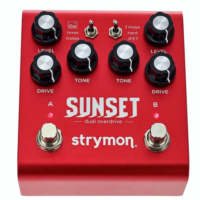 La pédale Strymon Sunset Dual Overdrive , Test, Comparatif et Avis