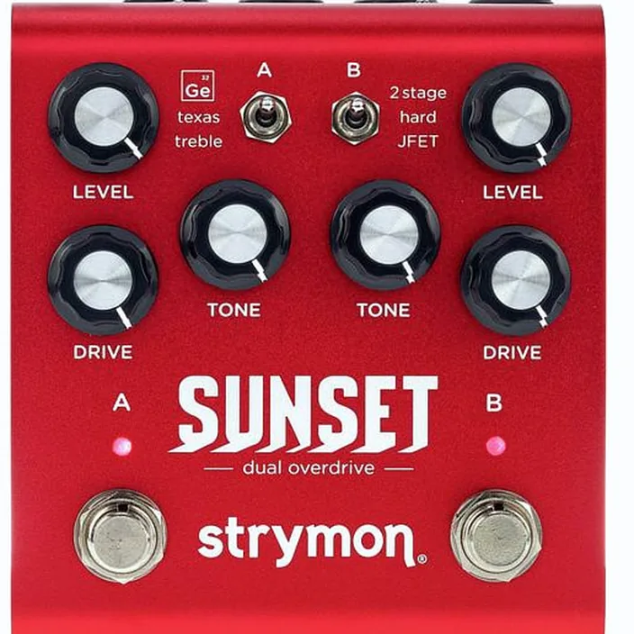La pédale Strymon Sunset Dual Overdrive , Test, Comparatif et Avis