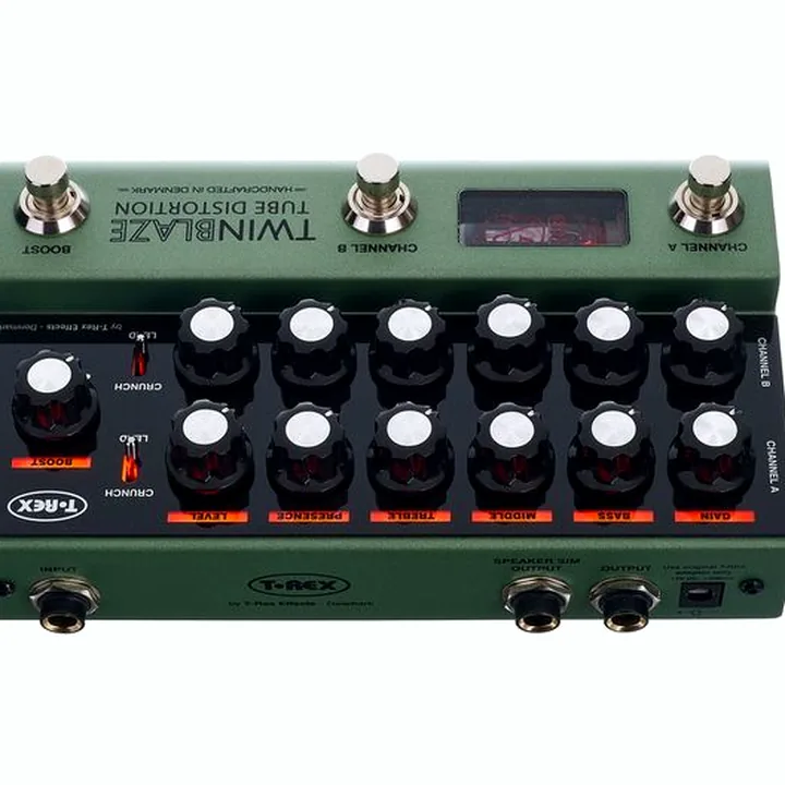 Pédale T-Rex Twinblaze Tube Distortion Avis & Test