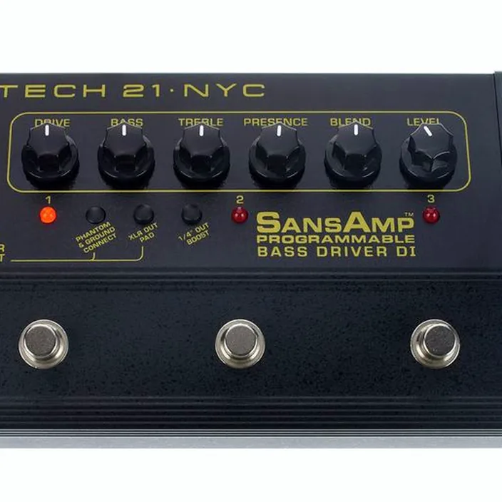 La pédale Tech 21 SansAmp Bass Driver D.I. Test, Comparatif et Avis