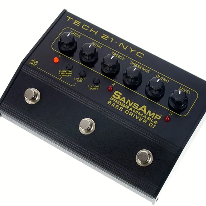 Pédale Tech 21 SansAmp Bass Driver D.I