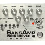 Pédale Tech 21 SansAmp Paradriver D.I. 20th , Avis, Test, Comparatif