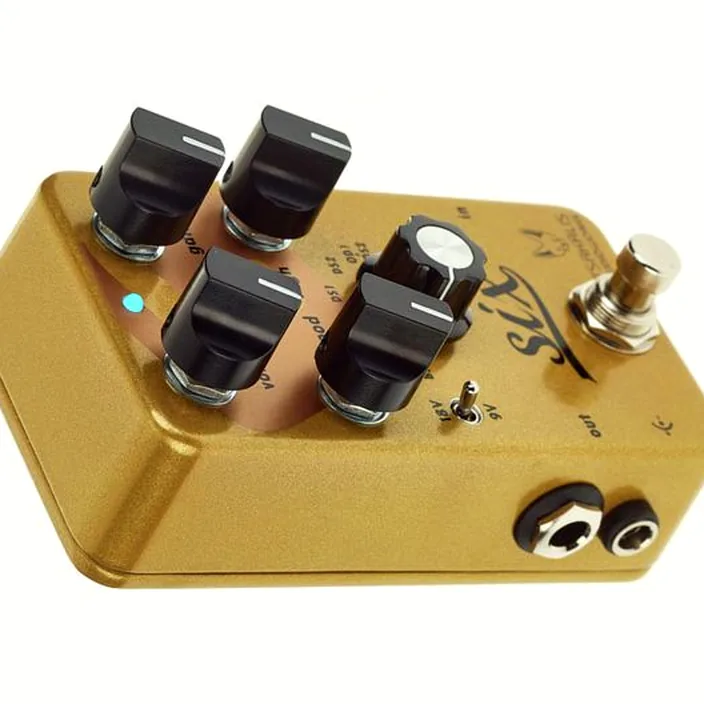 Pédale Tsakalis AudioWorks Six Boost/Overdrive/Distortion - Test, Avis et Comparatif