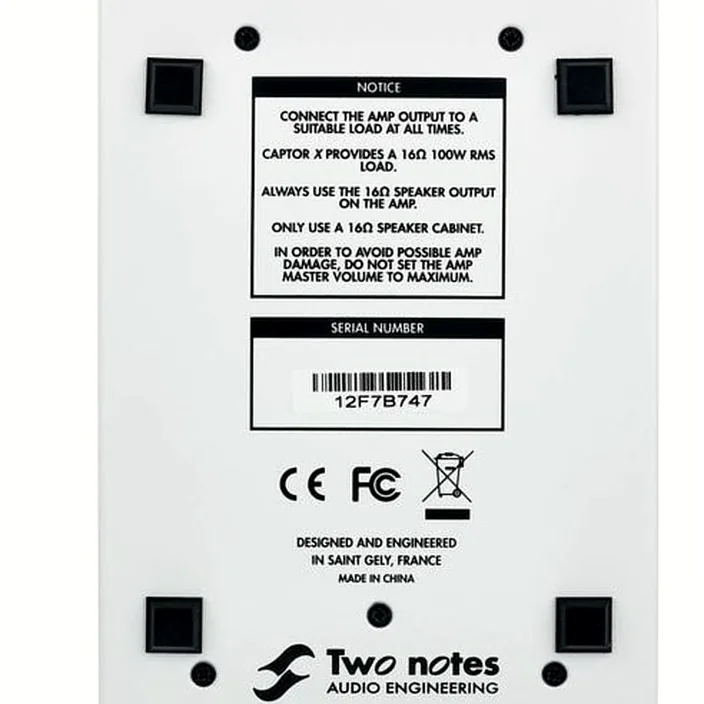 Pédale Two Notes Torpedo Captor X 16 Avis, Test et Comparatif