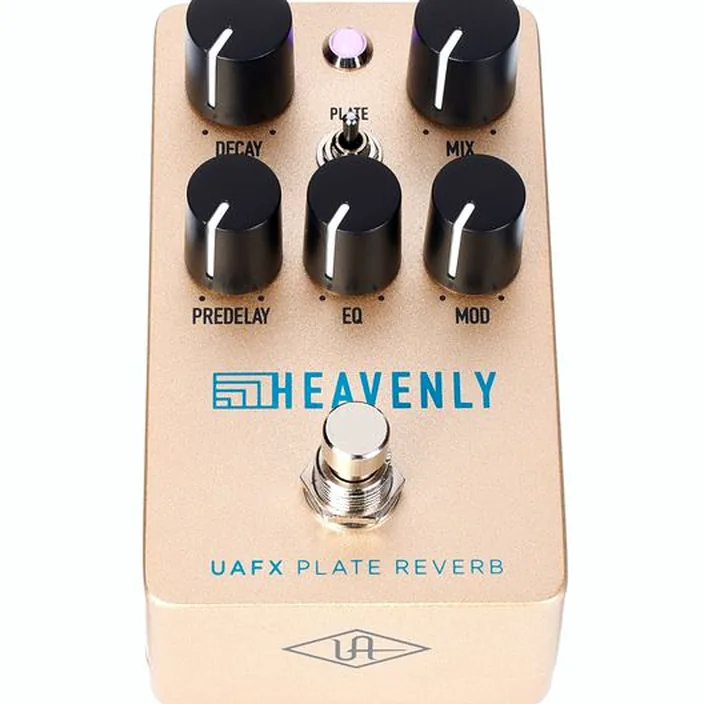 Pédale Universal Audio UAFX Heavenly Plate Reverb Test, Avis et Comparatif