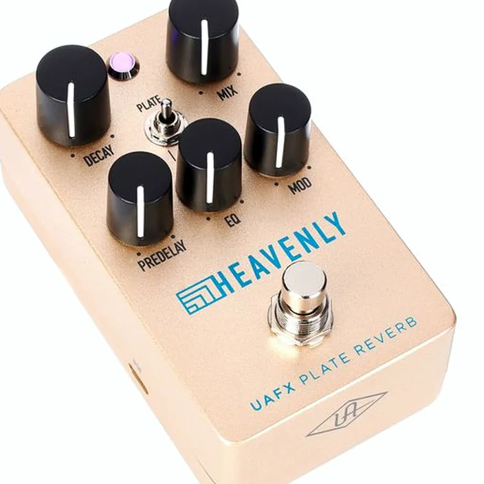 Pédale Universal Audio UAFX Heavenly Plate Reverb Test, Avis et Comparatif