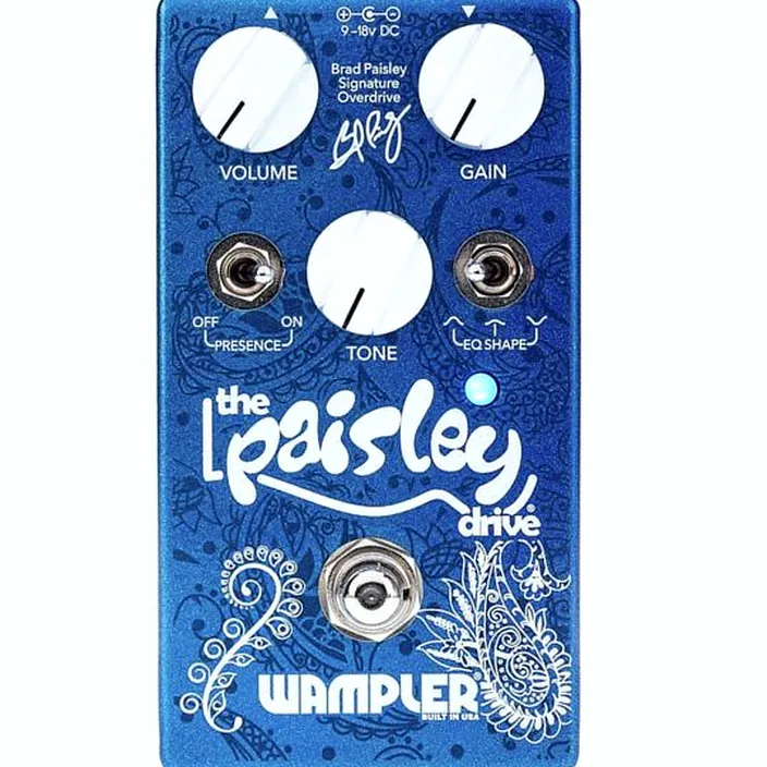 La pédale Wampler Paisley Drive / Comparatif, Avis, Test
