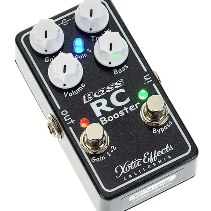 Et Test de la pédale Xotic Bass RC Booster V2