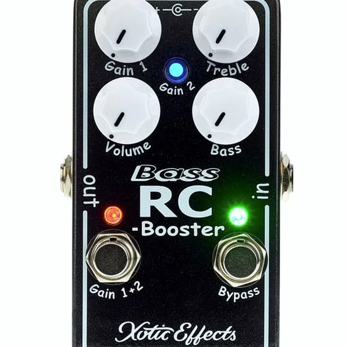 Et Test de la pédale Xotic Bass RC Booster V2