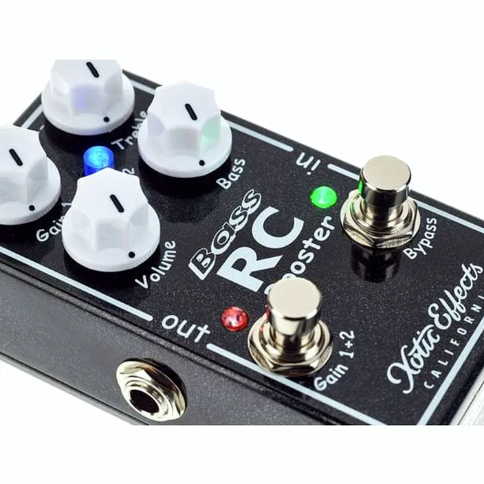 Et Test de la pédale Xotic Bass RC Booster V2