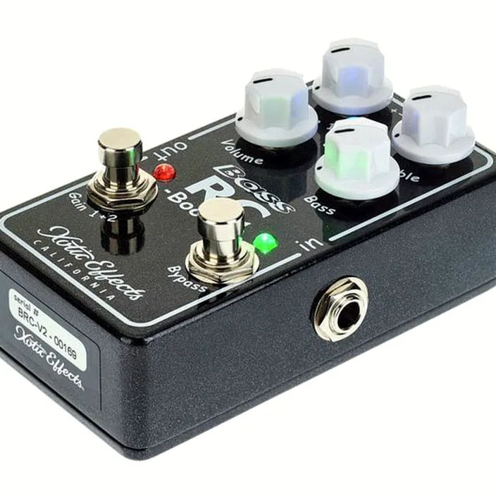 Et Test de la pédale Xotic Bass RC Booster V2