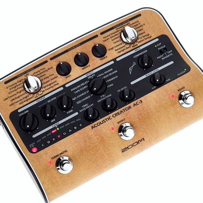 Pédale Zoom AC3 Acoustic Guitar FX , Comparatif, Avis, Test